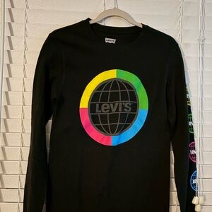 Levi's Gray Knit Top